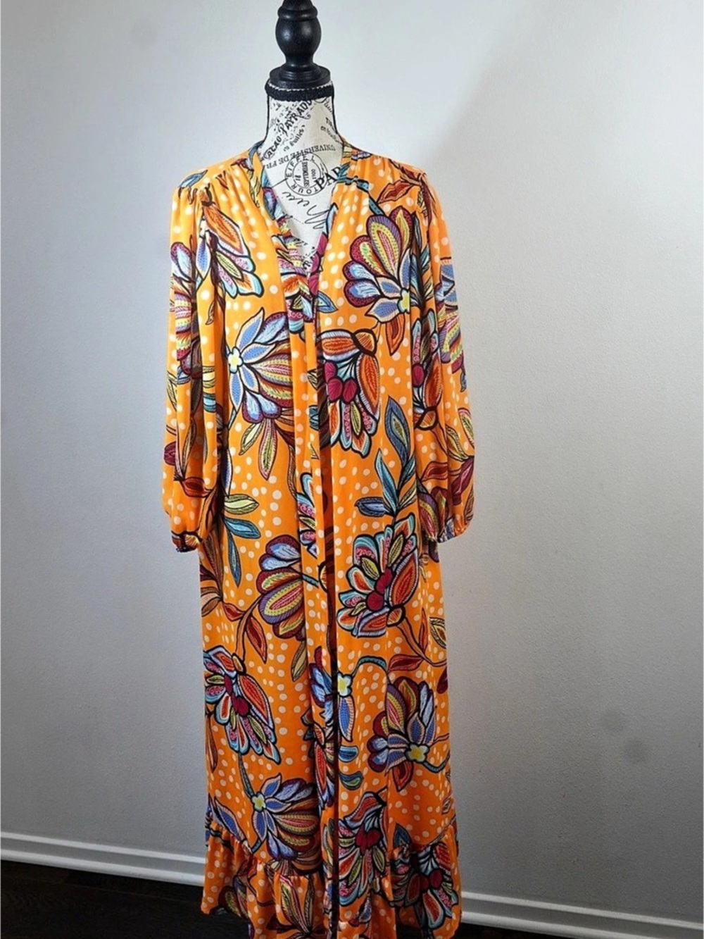 Maximalist Floral Maxi Dress Tabitha Brown Target XL